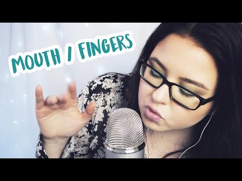 ASMR Mouth Sounds & Finger Fluttering (Swedish Whisper)