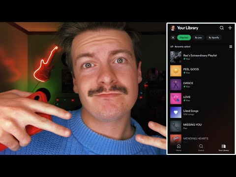 [ASMR] My Spotify Playlists | Whispered Ramble & Storytime