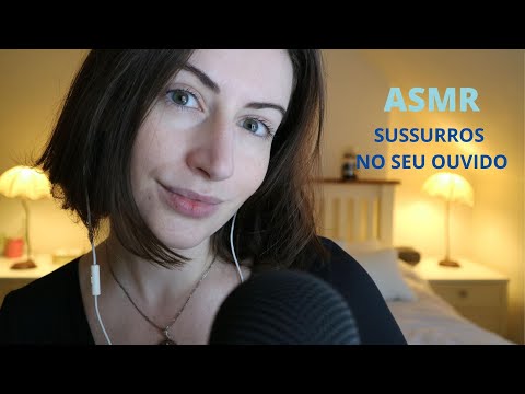 ASMR - SUSSURROS NO SEU OUVIDO | SOLANGE PRATA