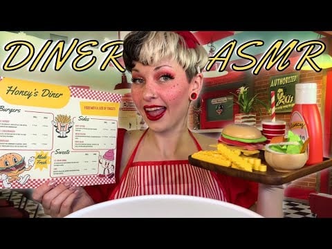 the MOST Realistic UNREAL Diner Experience of ALL Time 🍔 Soft Spoken ASMR for Sleep Relaxation and 🤤