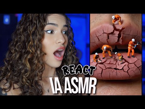 ASMRTISTA Reagindo a ASMR de IA no TikTok 😱