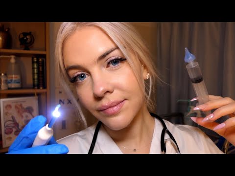 ASMR | RP médecin 👩🏼‍⚕️ examen et nettoyage profond des oreilles