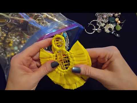 ASMR | Bulk Jewelry w/Lots of Earrings 10-8-2025 (Whisper)