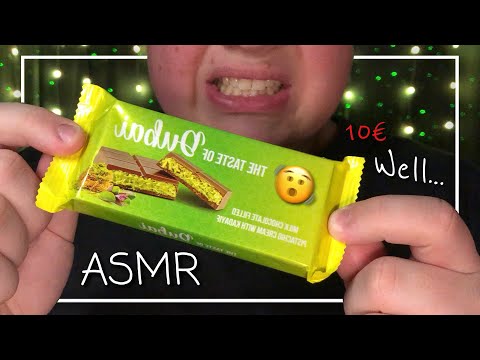 ASMR Dubai Chocolate Taste Test… 😬🤢 (Deutsch/German)