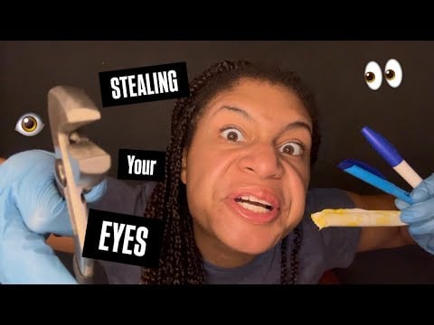 ASMR - Chaotic Eye Doctor GONE WRONG