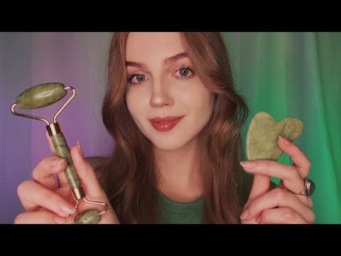 АСМР Массаж Лица Гуаша • ASMR Gua Sha Face Massage