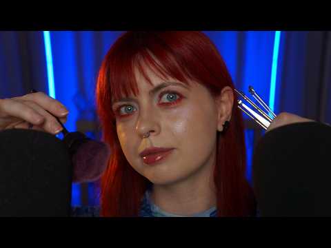 [ASMR] Ear Cleaning & Brushing | Mic Brushing
