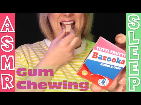 ULTRA Relaxing Gum Chewing ASMR /w Soothing Sounds & Bubbles