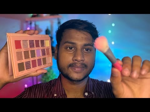 ASMR Your Best Friend Doing Your Party Makeup 💄✨ | Soft Spoken & Relaxing Roleplay