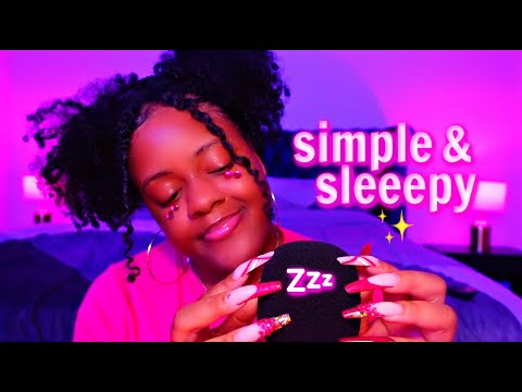 ASMR - Simple But Effective ASMR Sleep Triggers 💕✨(OLD SCHOOL TINGLES)