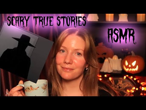 ASMR True Scary, Creepy and Unexplained Stories! Viewer Horror Stories + HAT MAN - Close Whispering