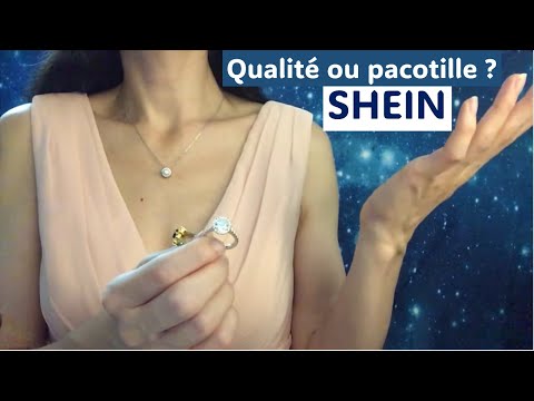 ASMR * Comment détecter la vraie qualité des bijoux * SHEIN