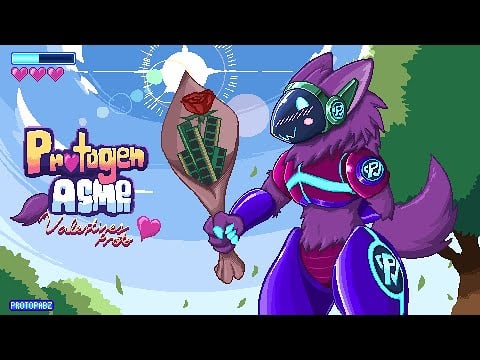 [Furry ASMR] Protogen becomes your valentine and confesses to you [Roleplay] [M4A]