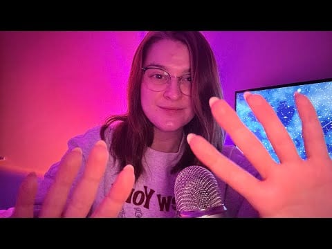ASMR Plucking Away Your Negative Energy ✨ Low Light Personal Attention for Sleep