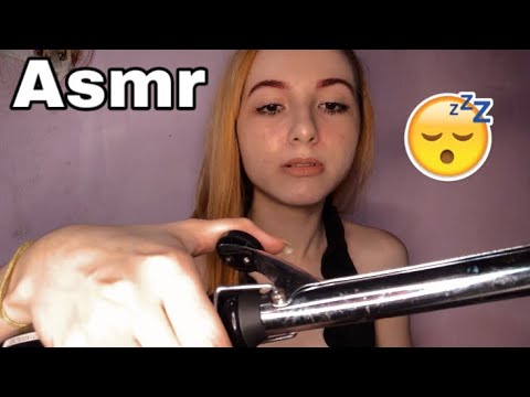 ASMR - FAZENDO UM PENTEADO NO SEU CABELO!!!