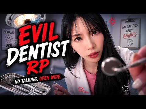 นัดทำฟันกับหมอใจร้าย…คิดเงินแพงมาก 🦷😈     Rude Dentist Roleplay | Be Quiet and Pay First