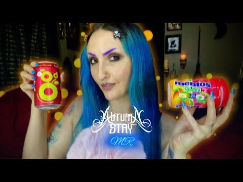 ASMR | GOTH GIRL GUM CHEWING & WHISPERS | 500% SENSITIVITY #asmr #asmrbubblegum