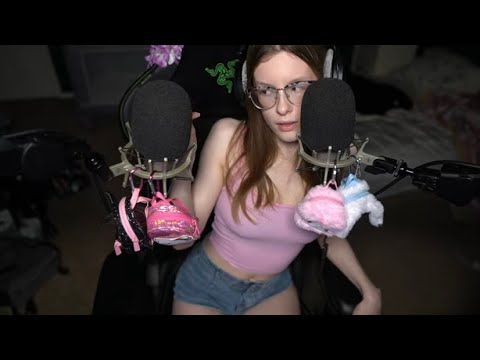 ASMR Soft Spoken Ramble & Trigger Assortment