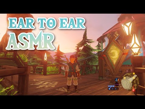ASMR | Ear to ear whispers in Rito Village 🐦 Breath of the Wild