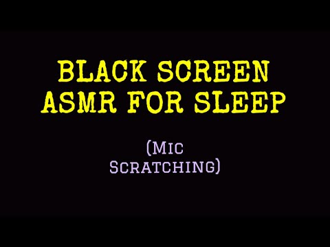 5 Minute Mic Scratching-ASMR Before Bed