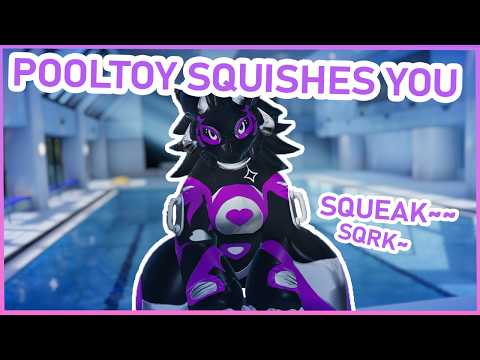 [FURRY ASMR] Pooltoy Squishes *You* ~