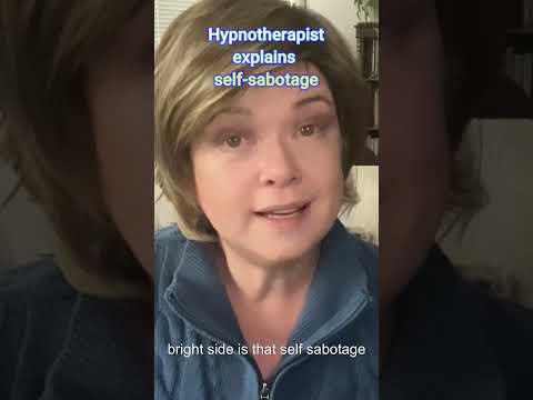 Hypnotherapist explains self-sabotage