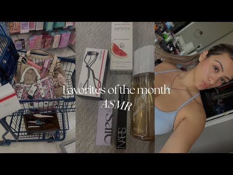 ASMR Favorites of the month 🩵