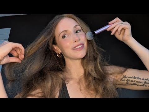 Oldschool ASMR on you and me ✨😴 Brushing, Personal Attention, Whispering
