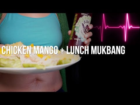 Female Belly Sounds With Lunch Mukbang & Happy Burps