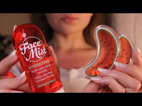 Summer Skin Reset 🔆🍉 Skincare, personal attention, pampering (no talking, layered sounds)