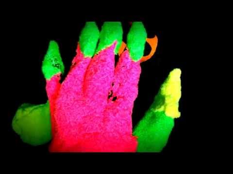 Latex Glovely Hands quartet playful with Foam Clay [[ASMR]]