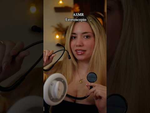 Escucha mis latidos❤️ con el estetoscopio no olvides usar auriculares🎧 #asmr