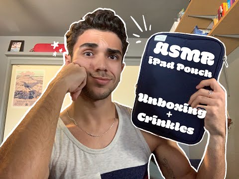 ASMR iPad Pouch -Sticky Fingers and Crinkles