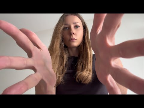 ASMR Fast Reiki Brain Massage ✨ Pulling & Plucking Negative Energy (No Talking)