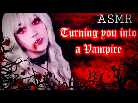 🥀Rose Turns You Into a Vampire 🧛🏻‍♀️| Part 2 |ASMR RP