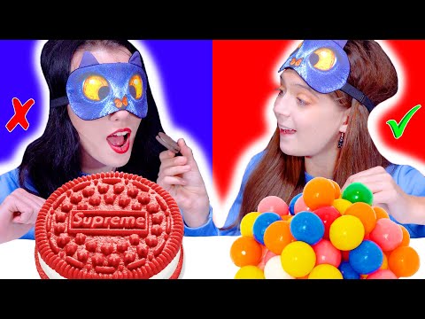 ASMR Fake Food VS Original Food Challenge Mukbang