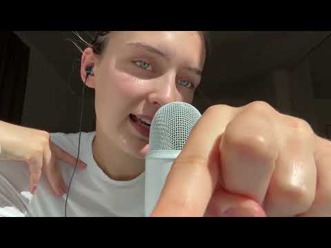 ASMR | Testing the blue yeti mic settings 