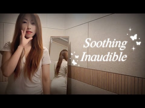 ASMR Soothing Inaudible🪽 Hypnotic, Far to Close, Soft Speaking to Whispering