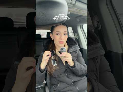 ASMR IN THE CAR *LOFI MIC* #asmr #whispering #minimic