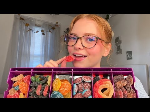 ASMR ~ TASTING HALLOWEEN GUMMIES! 🍬💀👻🎃