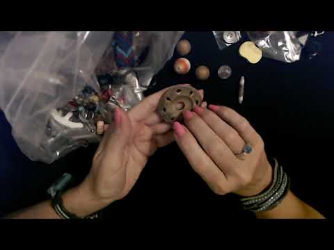 ASMR | Goodwill Jewelry Bag Show & Tell 6-26-2021 (Whisper)