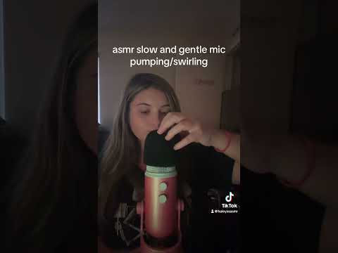 Asmr mic pumping/swirling