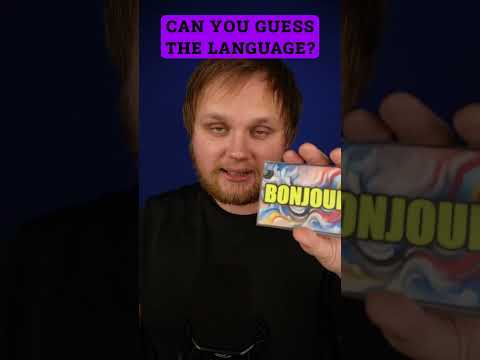 Can You Guess the Language?