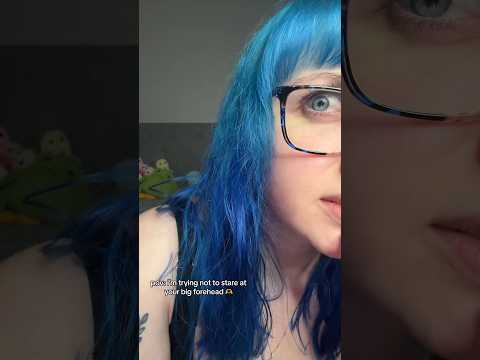 ASMR trying not to stare at your big forehead 🫣full on✅⏰ #gumchewing #asmr #asmrgumchewing #shorts