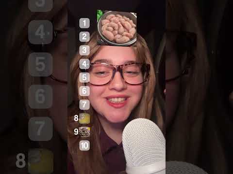 En sevdiğim sıralamalardan biri ya 1 M dolara ne yerim videosu part 3 #asmr #keşfet #sıralama