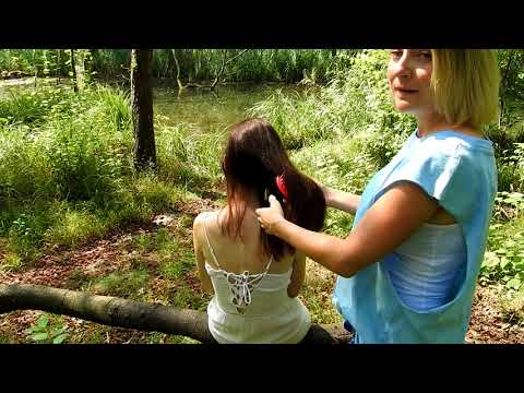 Zuzka ASMR summer hits 3*hair brushing*česání, kartáčování*ASMR