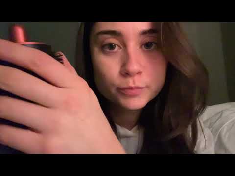 Asmr hair curling 