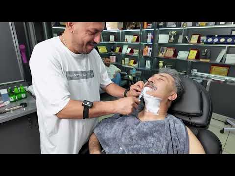 LEARN ASMR FROM ME!TRAINING SESSION WITH MY BARBER FRIEND BEARD TRIMMING! ​@ASMRMustafaBicer