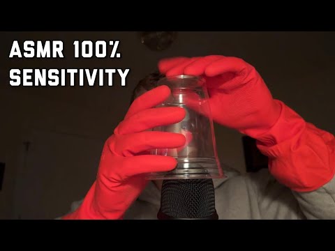 Asmr at 100% sensitivity for maximum amount of tingles