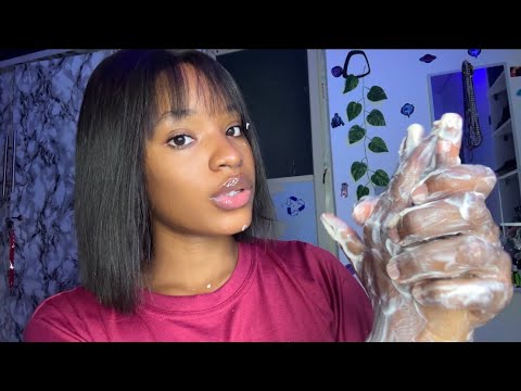 Rubbing Lotion on You (Mouth sounds, ASMR)